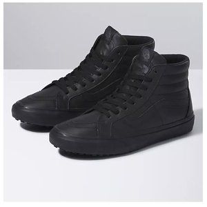 Vans Leather Black Sneakers "Made For The Makers 2.0 Sk8-Hi Reissue UC: 8.5M/10W